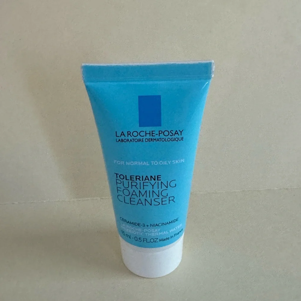 LA ROCHE-POSAY 4p Toleriane Purifying Foaming Cleanser 0.5oz NIP
